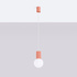 Lampe pendante HALO 1 peach
