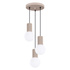 Lampe suspendue HALO 3P taupe
