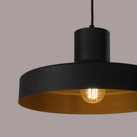 Lampe suspendue BILO noir