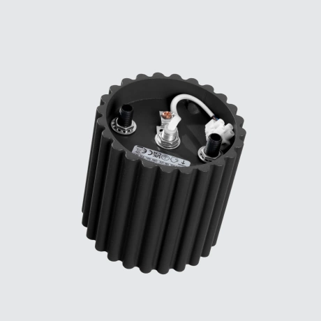 Plafonnier AURA 1 noir GU10