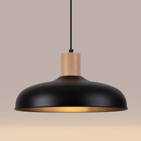 Lampe suspendue INDY noir