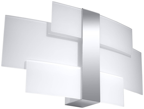 Applique CELIA chrome + 2x ampoule LED G9 3000K Warm 4.5W 510lm