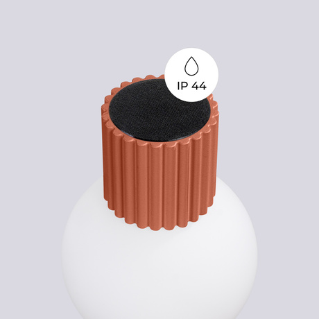 Applique HALO rouge ochra IP44