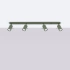 Plafonnier RING 4L vert olive