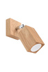 Applique KEKE oak + 1x ampoule LED GU-10 4000K Cold 7W 630lm