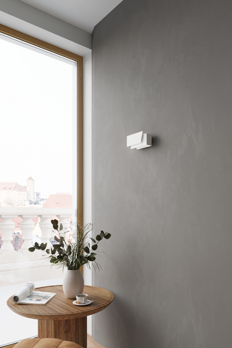 Applique PIEGARE blanc + 1x ampoule LED G9 3000K Warm 4.5W 510lm