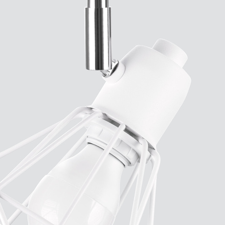 Plafond ARTEMIS 2 blanc + 2x ampoule LED E14 3000K Warm 7.5W 620lm