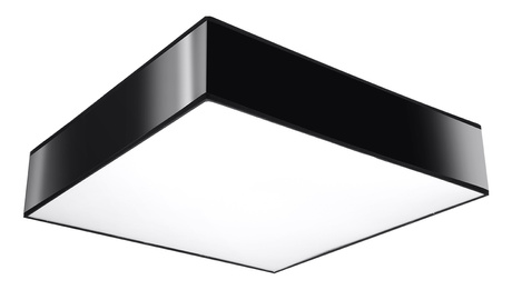 Plafond HORUS 55 BLACK + 4x ampoule LED E27 4000K Cold 7.5W 650lm
