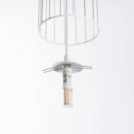 Lampe suspendue BRINA 1 blanc