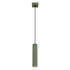 Lampe suspendue KARBON 1 vert olive