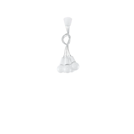 Lampe suspendue DIEGO 5 blanc