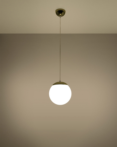 Lampe suspendue UGO 20 Gold + 1x ampoule LED E27 4000K Cold 7,5W 650lm