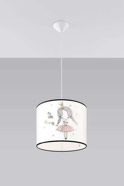 Lampe suspendue PRINCESS 30 + 1x ampoule LED E27 4000K Cold 7,5W 650lm