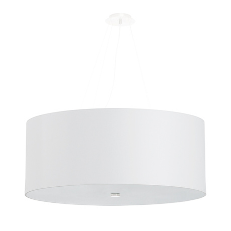 Lustre OTTO 70 blanc + 6x ampoule LED E27 3000K Warm 7.5W 620lm