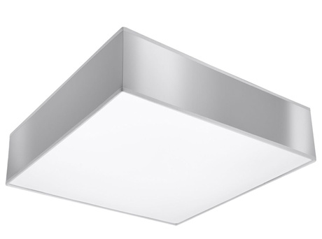 Plafond HORUS 35 GREY + 2x ampoule LED E27 3000K Warm 7.5W 620lm