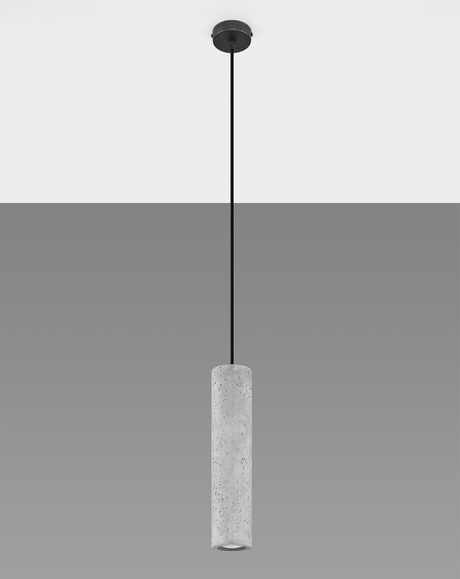 LUVO 1 lampe suspendue + 1x ampoule LED 7W GU-10 3000K chaude 620lm