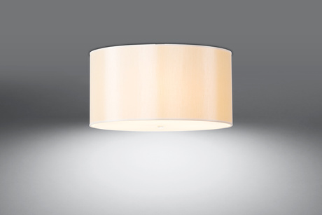 Plafond OTTO 50 blanc + 5x ampoule LED E27 4000K Froid 7.5W 650lm