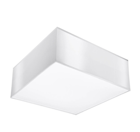 Plafond HORUS 25 WHITE + 1x ampoule LED E27 3000K Warm 7.5W 620lm