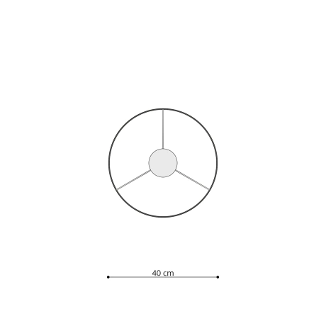 Lampe suspendue PRINCESS 40