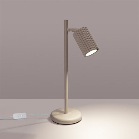 Lampe à poser KARBON taupe