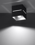 Plafond LOBO noir + 1x ampoule LED G9 4000K froide 4.5W 530lm