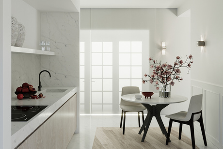 Applique LORETO gris + 1x ampoule LED G9 4000K Cold 4,5W 530lm