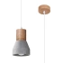 Lampe suspendue QUBIC gris