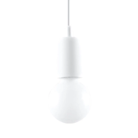 Lampe suspendue DIEGO 1 blanc