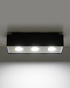 Plafond MONO 3 noir + 3x ampoule LED GU-10 3000K Warm 7W 620lm