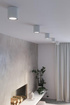 Plafond CULLO 140 béton + 1x ampoule LED GU10 AR111 4000K COLD 12W 850lm [WOJ+14147].