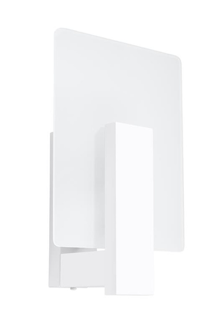 Applique LAPPO blanc + zx Ampoule LED E14 4000K Froid 7.5W 650lm