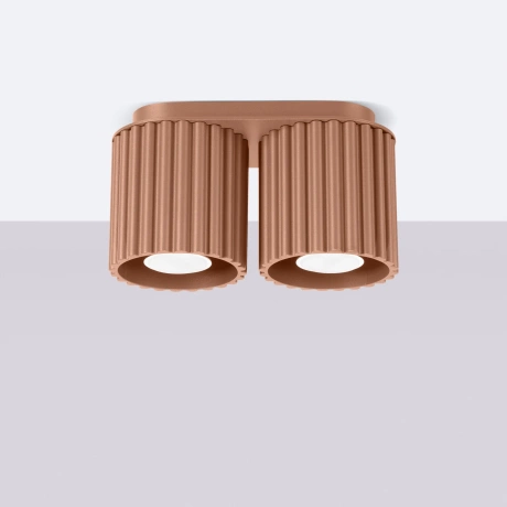 Plafonnier AURA 2 moka GU10