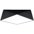 Plafonnier HEXA 45 noir