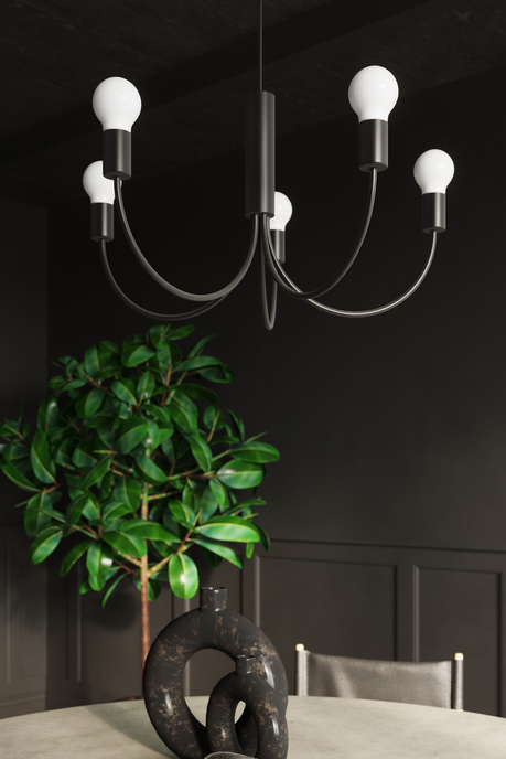 Lustre PICCOLO 3 + 3x Ampoule LED E27 4000K Froid 7.5W 650lm