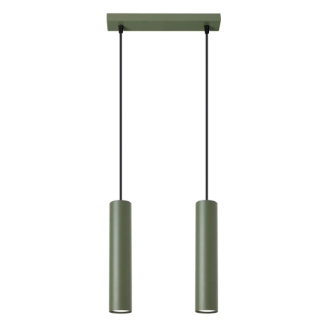 Lampe pendante LAGOS 2 vert olive