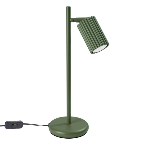 Lampe à poser KARBON vert olive