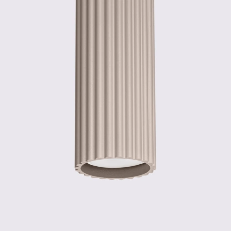 Lampe suspendue KARBON 1 taupe