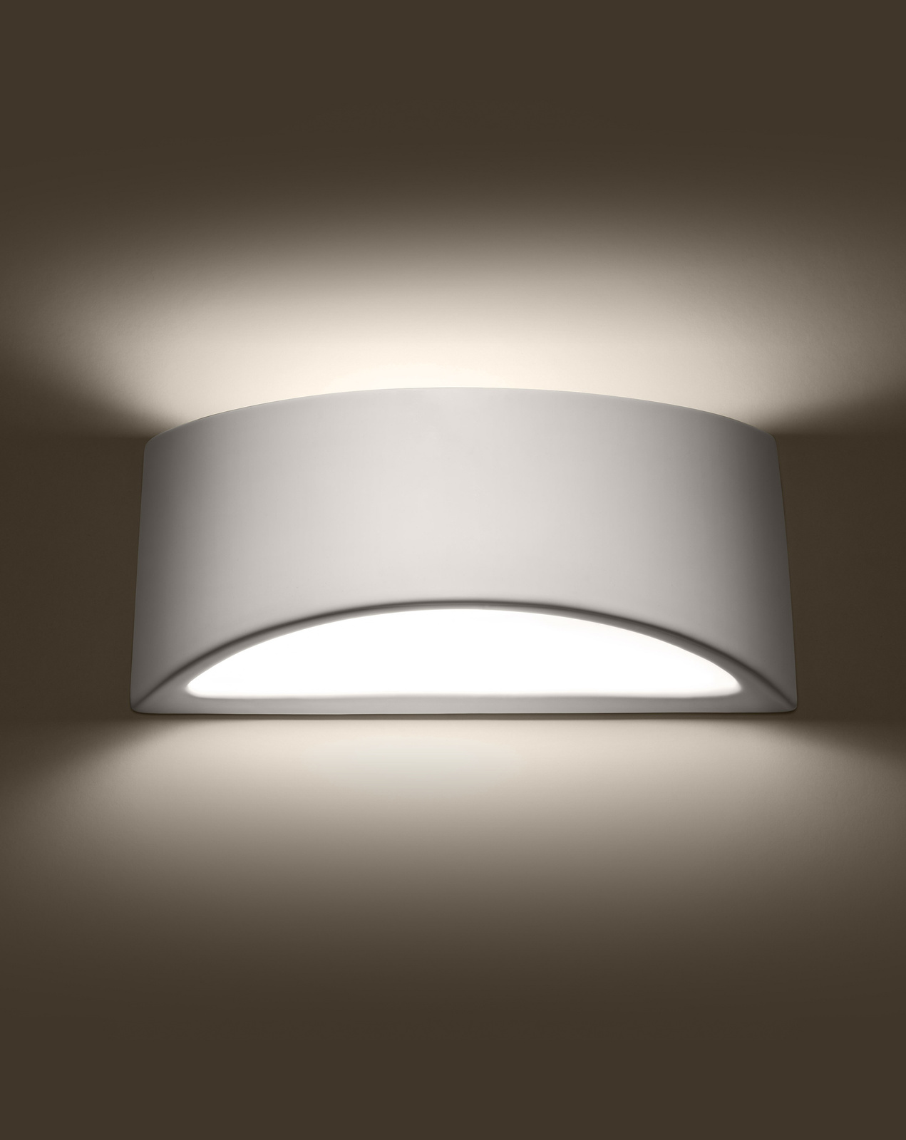 Applique laquée VIXEN blanc brillant + 1x ampoule LED G9 3000K chaude 4.5W 510lm