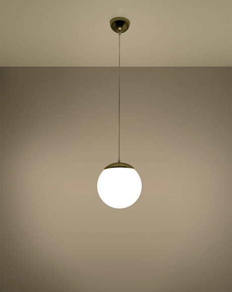 UGO 20 lampe suspendue or + 1x ampoule LED E27 3000K Warm 7,5W 620lm