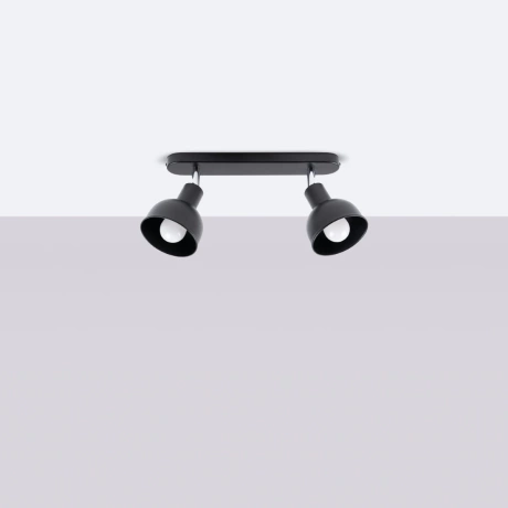 Plafonnier ELBA 2 noir