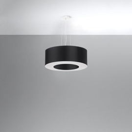 Lustre SATURNO 50 noir