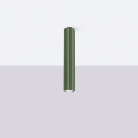 Plafonnier KARBON 40 vert olive