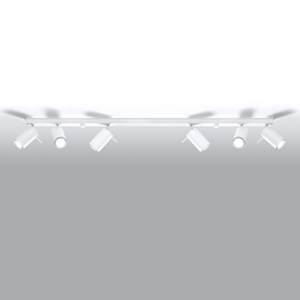 Plafonnier RING 6L blanc