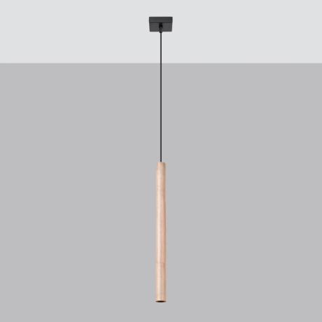 Lampe suspendue PASTELO 1 bois