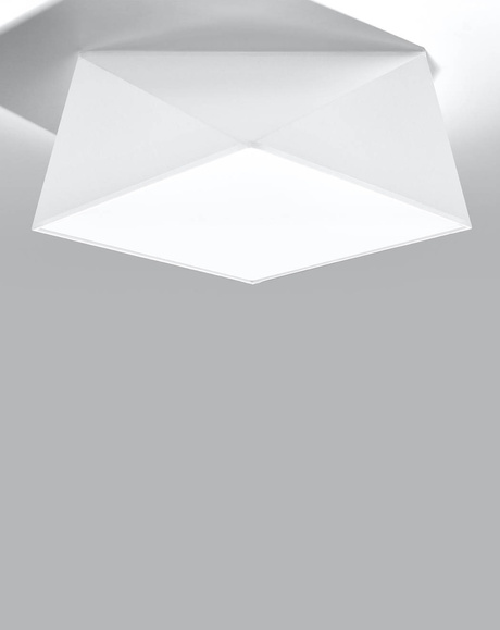 Plafond HEXA 35 WHITE + 2x ampoule LED E27 3000K Warm 7.5W 620lm