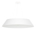 Lustre VEGA 70 blanc + 5x ampoule LED E27 3000K Warm 7.5W 620lm