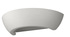 OSKAR Applique céramique blanche + 1x Ampoule LED E27 4000K Froid 7.5W 650lm