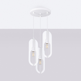 Lampe suspendue NICUS 1 blanc