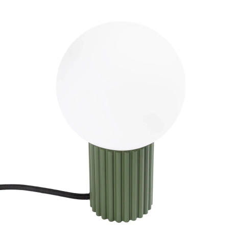 Lampe à poser HALO vert olive