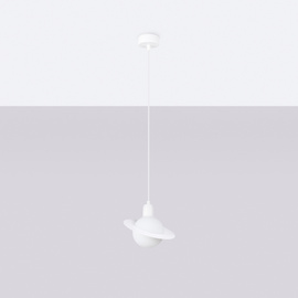 Lampe suspendue HYPERION 1 blanc